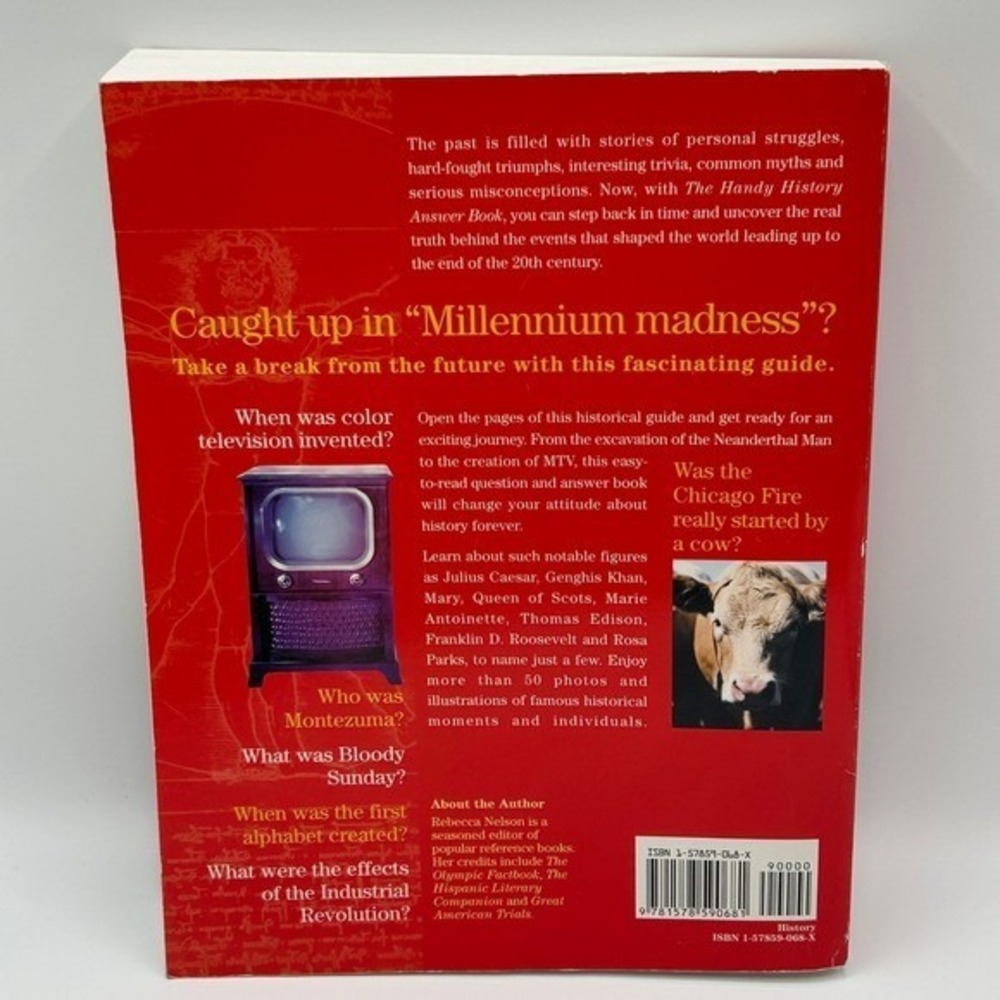 The Handy History Answer Book Nelson Paperback 1999 Nonfiction Reference Trivia - Picture 6 of 11
